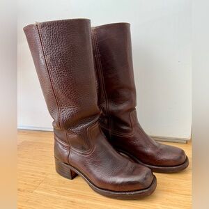 Frye Brown 14L Campus Boots